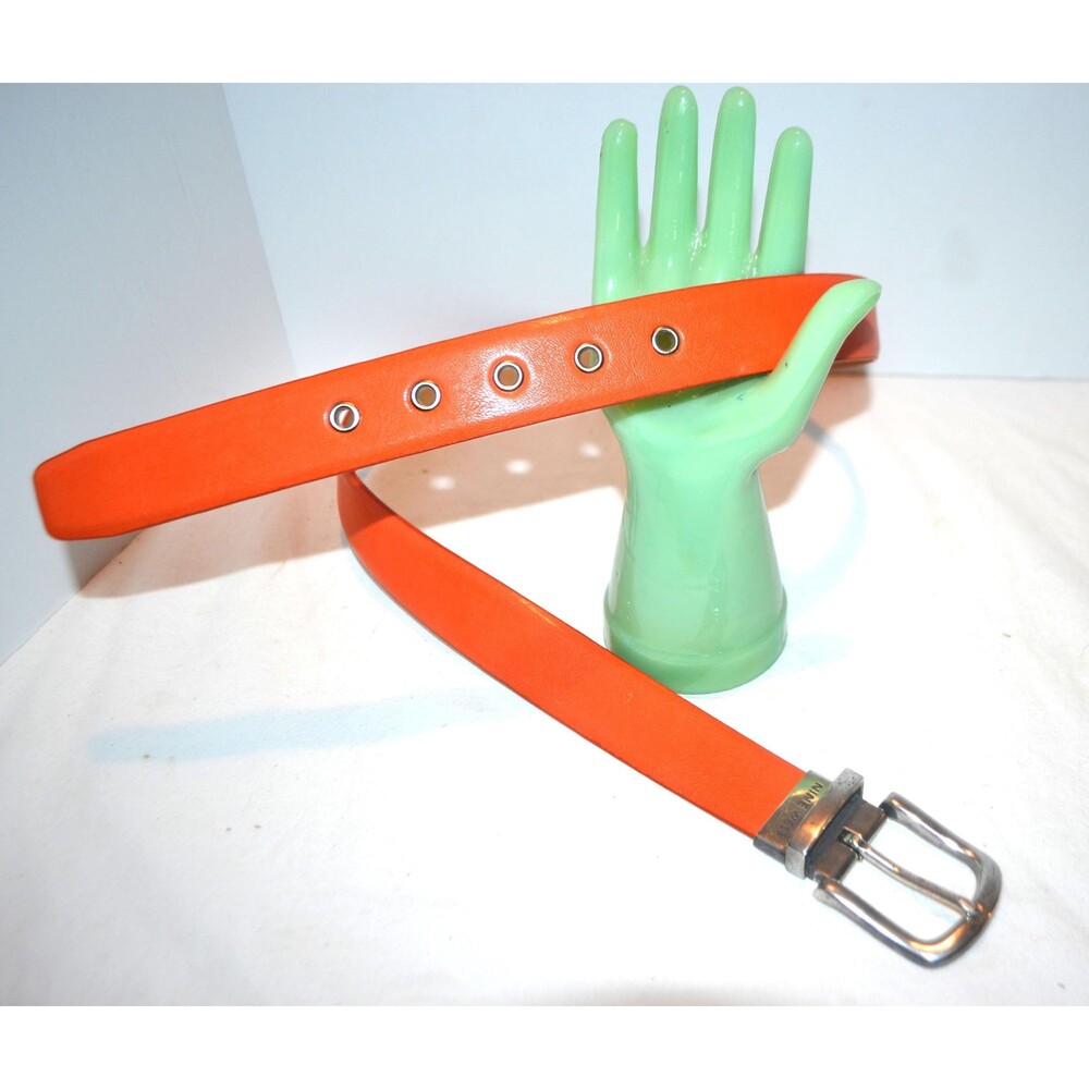 Orange Leather Spirit Nine West Belt